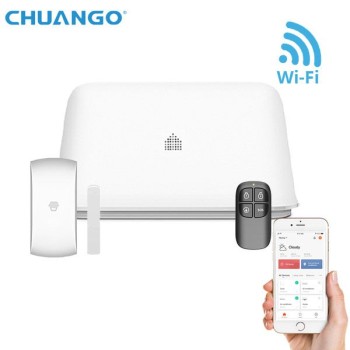Chuango Smart WiFi Ασύρματο Σύστημα Συναγερμού με εξωτερική ηλιακή σειρήνα- OV-300-KIT3 Chuango Smart WiFi Ασύρματο Σύστημα Συναγερμού με εξωτερική ηλιακή σειρήνα- OV-300-KIT3
