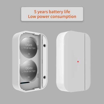 BMC Μαγνητική επαφή-παγίδα για πόρτες και παράθυρα με διαρκεια μπαταρίων έως και 5 χρόνια - DS-B200 BMC Μαγνητική επαφή-παγίδα για πόρτες και παράθυρα με διαρκεια μπαταρίων έως και 5 χρόνια - DS-B200