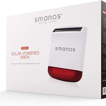 Smanos Ασύρματη Ηλιακή Σειρήνα 110 dB 868MHz- SS2603