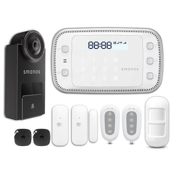 Smanos Σύστημα Συναγερμού 868MHz WiFi & 4G LTE Smart Home με Θυροτηλέφωνο- W600-S Smanos Σύστημα Συναγερμού 868MHz WiFi & 4G LTE Smart Home με Θυροτηλέφωνο- W600-S