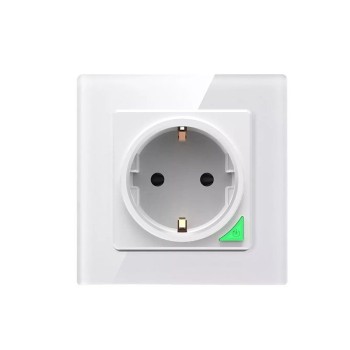 Smart WiFi Χωνευτή Πρίζα Τοίχου 16A με Ένδειξη Κατανάλωσης Ρεύματος και Προστασία για παιδιά- BMC02WE Smart WiFi Χωνευτή Πρίζα Τοίχου 16A με Ένδειξη Κατανάλωσης Ρεύματος και Προστασία για παιδιά- BMC02WE