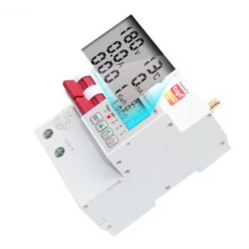 BMAC WiFi Ασφαλειοδιακόπτης 4P 63A με Ένδειξη Κατανάλωσης ρελέ διαρροής και LCD - BRCB63L BMAC WiFi Ασφαλειοδιακόπτης 4P 63A με Ένδειξη Κατανάλωσης ρελέ διαρροής και LCD - BRCB63L