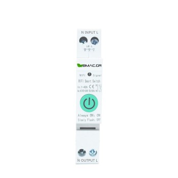 BMAC Zigbee 3.0  Ασφαλειοδιακόπτης 1P 40A με Ένδειξη Κατανάλωσης Ρεύματος- OPCBC1TZ BMAC Zigbee 3.0  Ασφαλειοδιακόπτης 1P 40A με Ένδειξη Κατανάλωσης Ρεύματος- OPCBC1TZ