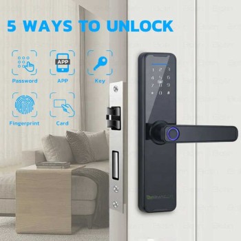 BMC Smart WiFi Κλειδαριά με κωδικό, αποτύπωμα, μπρελόκ και εφαρμογή ιδανικό για Airbnb - BS062 BMC Smart WiFi Κλειδαριά με κωδικό, αποτύπωμα, μπρελόκ και εφαρμογή ιδανικό για Airbnb - BS062