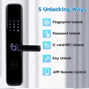 BMC Smart WiFi Κλειδαριά με κωδικό, αποτύπωμα, μπρελόκ και εφαρμογή ιδανικό για Airbnb - BS92L BMC Smart WiFi Κλειδαριά με κωδικό, αποτύπωμα, μπρελόκ και εφαρμογή ιδανικό για Airbnb - BS92L