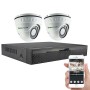 BMC 4κάναλο XVR με 2x BMC Dome Κάμερες 1080P και ήχο - BMCPK22 BMC 4κάναλο XVR με 2x BMC Dome Κάμερες 1080P και ήχο - BMCPK22
