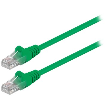 Καλώδιο δικτύου CAT5e U/UTP patchcable 1μ. πράσινο- 68343