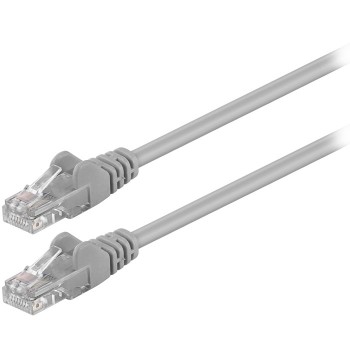 Καλώδιο δικτύου CAT5e U/UTP patchcable 1μ. γκρι- 68342 Καλώδιο δικτύου CAT5e U/UTP patchcable 1μ. γκρι- 68342