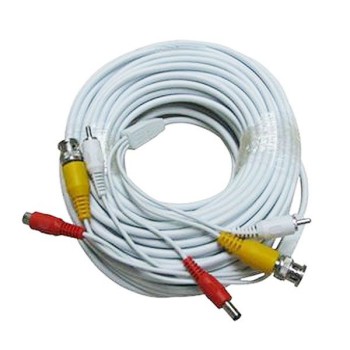 Καλώδιο CCTV/AHD-Αναλογικών καμερών με ήχο 10μ λευκό Καλώδιο CCTV/AHD-Αναλογικών καμερών με ήχο 10μ λευκό