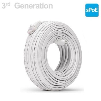 Zmodo sPOE Lan καλώδιο 4pin RJ45 - 15 μέτρα- ml microusb spoecab15 Zmodo sPOE Lan καλώδιο 4pin RJ45 - 15 μέτρα- ml microusb spoecab15