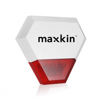 Maxkin  Ασύρματη Σειρήνα Εξωτερικού Χώρου 115 dB- WS-901PLUS Maxkin  Ασύρματη Σειρήνα Εξωτερικού Χώρου 115 dB- WS-901PLUS