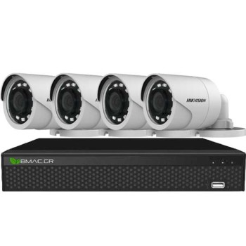 BMC 8κάναλο Full HD DVR ΣΕΤ με 4 HIKVISION Κάμερες 1080p Εξωτερικού Χώρου BMC 8κάναλο Full HD DVR ΣΕΤ με 4 HIKVISION Κάμερες 1080p Εξωτερικού Χώρου