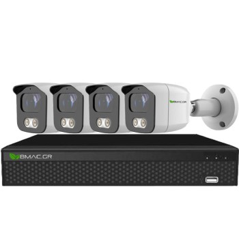 BMC 8κάναλο Full HD DVR ΣΕΤ με 4 BMC ColorFul Κάμερες Εξωτ. Χώρου - BMCPK47 BMC 8κάναλο Full HD DVR ΣΕΤ με 4 BMC ColorFul Κάμερες Εξωτ. Χώρου - BMCPK47