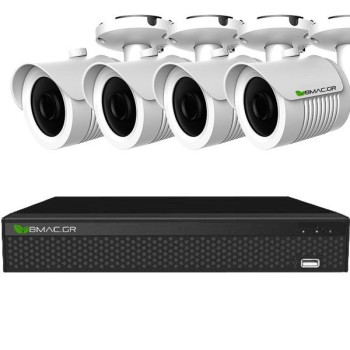 BMC 8κάναλο Full HD DVR ΣΕΤ με 4 BMC Κάμερες Εξωτ. Χώρου- BMCPK45 BMC 8κάναλο Full HD DVR ΣΕΤ με 4 BMC Κάμερες Εξωτ. Χώρου- BMCPK45