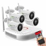 BMC FULL HD 9κάναλο WiFi Σετ Παρακολούθησης με 4 IP Κάμερες 2MP- KIT2108PGE4W BMC FULL HD 9κάναλο WiFi Σετ Παρακολούθησης με 4 IP Κάμερες 2MP- KIT2108PGE4W