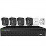 BMC NVR 8κάναλο POE καταγραφικό με 4 POE 2Mp κάμερες BMC NVR 8κάναλο POE καταγραφικό με 4 POE 2Mp κάμερες