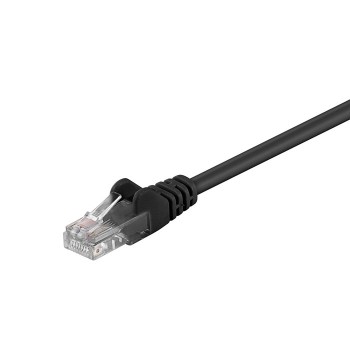 Goobay U/UTP Cat.5e Cable 10m Μαύρο- 68645 Goobay U/UTP Cat.5e Cable 10m Μαύρο- 68645
