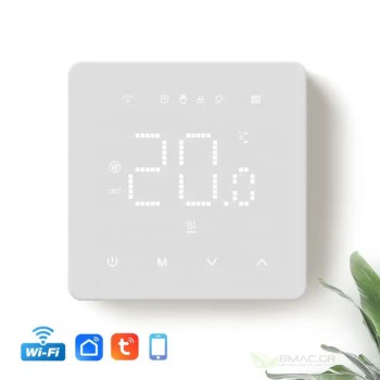 BMC WiFi Θερμοστάτης πετρελαίου με πλήκτρα αφής και χειρισμό από smartphone - BG50-WP BMC WiFi Θερμοστάτης πετρελαίου με πλήκτρα αφής και χειρισμό από smartphone - BG50-WP