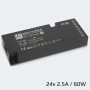 BMC CABINET DRIVER  24V 2.5A  60W 6εισ. φώτα 1x3pin - BMDR2460 BMC CABINET DRIVER  24V 2.5A  60W 6εισ. φώτα 1x3pin - BMDR2460