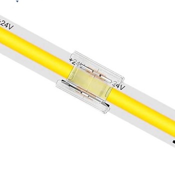 BMC  διάφανος σύνδεσμος 2 PIN  για LED COB ταινιες 8mm - BCOSTL BMC  διάφανος σύνδεσμος 2 PIN  για LED COB ταινιες 8mm - BCOSTL