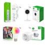 WOOX Smart Home Σετ Συστήματος Αυτοματισμού με Wi-Fi IP Κάμερα, Πρίζα, Πολύπριζο και Λάμπα- R4445 WOOX Smart Home Σετ Συστήματος Αυτοματισμού με Wi-Fi IP Κάμερα, Πρίζα, Πολύπριζο και Λάμπα- R4445