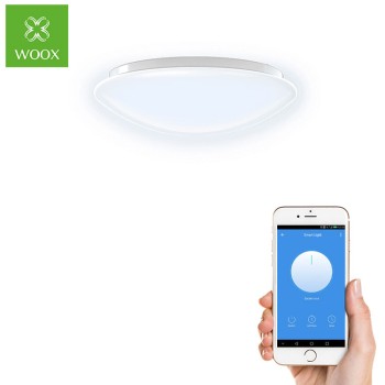 WOOX Smart WiFi Φωτιστικό Οροφής με Θερμό και Ψυχρό Φως- R5111 WOOX Smart WiFi Φωτιστικό Οροφής με Θερμό και Ψυχρό Φως- R5111