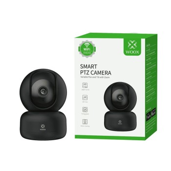 Woox WiFi PTZ 1080p IP περιστρεφόμενη κάμερα με αμφίδρομο ήχο Μαύρη - R4040-B Woox WiFi PTZ 1080p IP περιστρεφόμενη κάμερα με αμφίδρομο ήχο Μαύρη - R4040-B