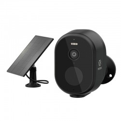 WOOX Ασύρματη WiFi Κάμερα με Μπαταρία 1080P με Ήχο, Έγχρωμη Νυχτερινή Λήψη και Ηλιακό Πάνελ- R4252