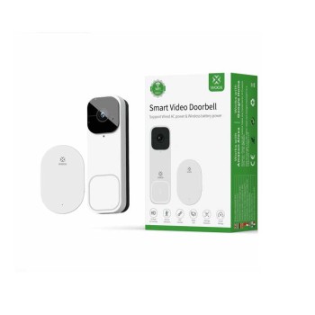 WOOX Smart Wi-Fi Video Θυροτηλέφωνο 3MP FullHD  με Κουδούνι - R4331 WOOX Smart Wi-Fi Video Θυροτηλέφωνο 3MP FullHD  με Κουδούνι - R4331