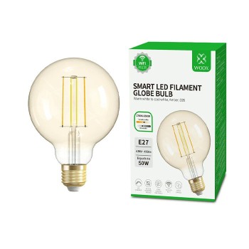 WOOX Smart WiFi Λάμπα Θερμό Λευκό E27- R5139 WOOX Smart WiFi Λάμπα Θερμό Λευκό E27- R5139