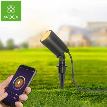 WOOX Smart WiFi Προβολέας Κήπου RGB και Λευκού Φωτισμού- R5147 WOOX Smart WiFi Προβολέας Κήπου RGB και Λευκού Φωτισμού- R5147