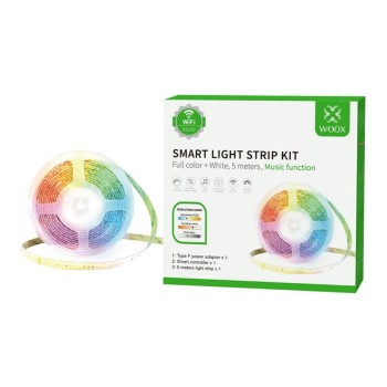 WOOX Smart WiFi Ταινία LED RGBW Music Function 5μ- R5149 WOOX Smart WiFi Ταινία LED RGBW Music Function 5μ- R5149