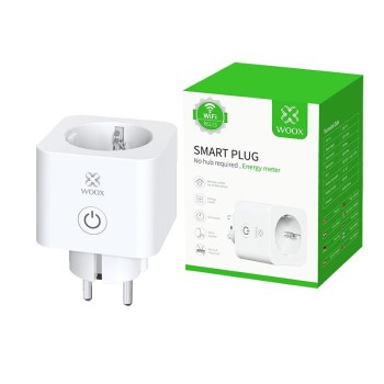 WOOX Smart Wi-Fi Πρίζα με Ένδειξη Κατανάλωσης Ρεύματος- R6113 WOOX Smart Wi-Fi Πρίζα με Ένδειξη Κατανάλωσης Ρεύματος- R6113