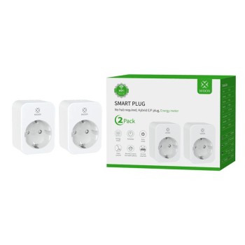 WOOX Smart WiFi Σετ Πριζών 16A με Ένδειξη Κατανάλωσης Ρεύματος- R6118-2pack WOOX Smart WiFi Σετ Πριζών 16A με Ένδειξη Κατανάλωσης Ρεύματος- R6118-2pack