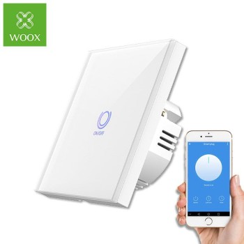 WOOX Smart Διακόπτης Τοίχου Zigbee - R7063 WOOX Smart Διακόπτης Τοίχου Zigbee - R7063