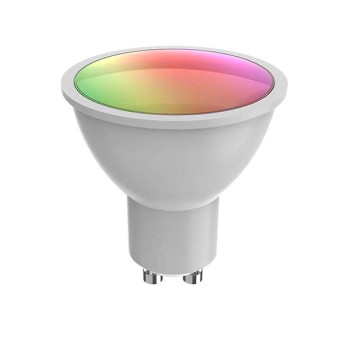 WOOX Smart WiFi LED RGBW Λάμπα Σποτ  5Watt (40W)  GU10- R9076 WOOX Smart WiFi LED RGBW Λάμπα Σποτ  5Watt (40W)  GU10- R9076