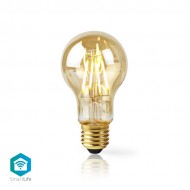 NEDIS WiFi Smart LED Filament Bulb E27 A60 5W 500 lm - WIFILF10GDA60