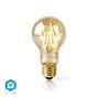 NEDIS WiFi Smart LED Filament Bulb E27 A60 5W 500 lm - WIFILF10GDA60 NEDIS WiFi Smart LED Filament Bulb E27 A60 5W 500 lm - WIFILF10GDA60