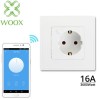 WOOX Smart WiFi Πρίζα Τοίχου 16A τηλεχειριζόμενη μέσω smartphone- R4054
