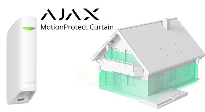 Ajax MotionProtect Curtain Indoor/Outdoor- White